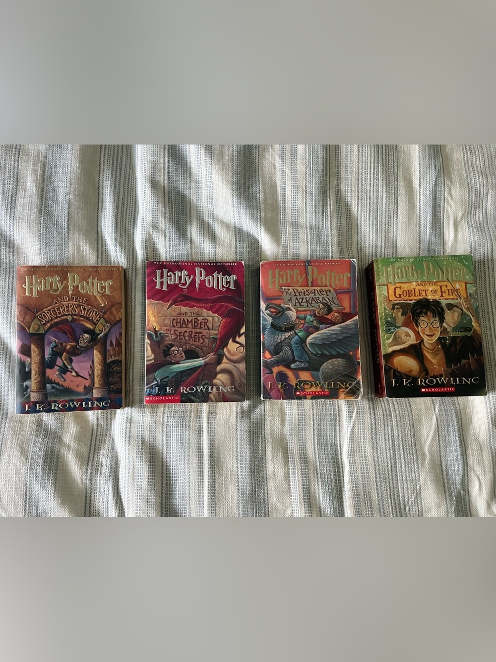 Scholastic Harry Potter Paperback Set - books 1-4